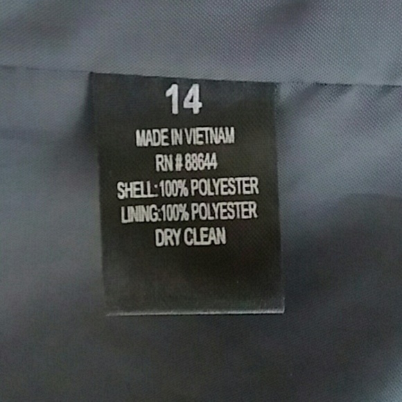 JM Studio by John Meyer Career Dress Gray Size 14 - Picture 7 of 7